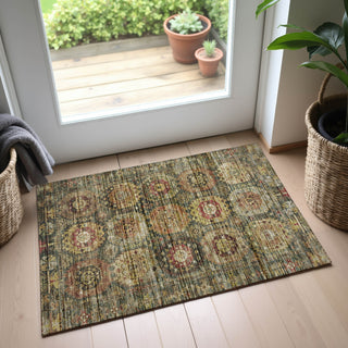 Dalyn Silk Road SR11 Fern Area Rug Scatter Lifestyle Image Feature