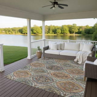 Dalyn Silk Road SR12 Multi Area Rug Outdoor Lifestyle Image Feature