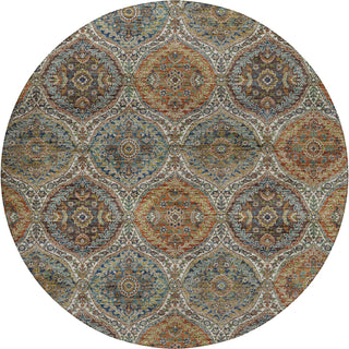Dalyn Silk Road SR12 Multi Area Rug Round Main Image