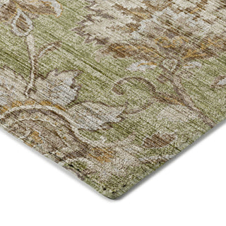 Dalyn Silk Road SR2 Aloe Area Rug Corner Image