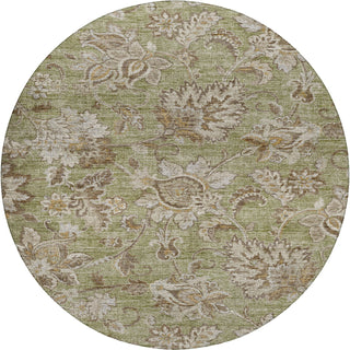 Dalyn Silk Road SR2 Aloe Area Rug Round Main Image