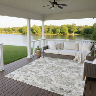 Dalyn Silk Road SR2 Linen Area Rug Outdoor Lifestyle Image Feature