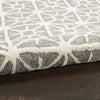 Nourison Series 2 SR201 Grey Area Rug Corner Image