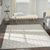 Nourison Series 2 SR201 Grey Area Rug Corner Image