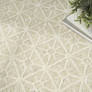 Nourison Series 2 SR201 Ivory Area Rug by Nicole Curtis Corner Image