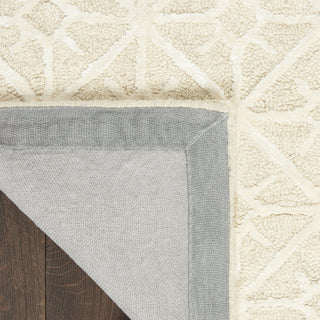 Nourison Series 2 SR201 Ivory Area Rug by Nicole Curtis Corner Image