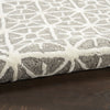 Nourison Series 2 SR201 Grey Area Rug Corner Image