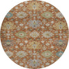Dalyn Silk Road SR3 Cayenne Area Rug Round Main Image