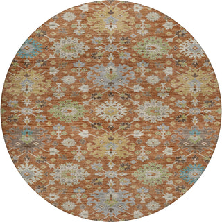 Dalyn Silk Road SR3 Cayenne Area Rug Round Main Image