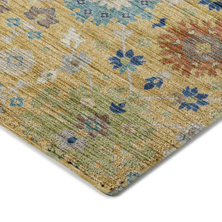 Dalyn Silk Road SR3 Turmeric Area Rug Corner Image