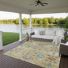 Dalyn Silk Road SR3 Turmeric Area Rug Outdoor Lifestyle Image Feature