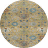Dalyn Silk Road SR3 Turmeric Area Rug Round Main Image