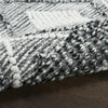 Nourison Machine Washable Series 3 SR301 Grey/Ivory Area Rug by Nicole Curtis Corner Image