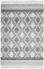Nourison Machine Washable Series 3 SR301 Grey/Ivory Area Rug by Nicole Curtis main image