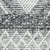 Nourison Machine Washable Series 3 SR301 Grey/Ivory Area Rug by Nicole Curtis Swatch Image