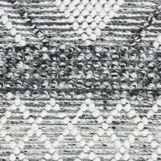 Nourison Machine Washable Series 3 SR301 Grey/Ivory Area Rug by Nicole Curtis Swatch Image