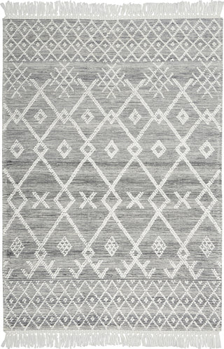 Nourison Machine Washable Series 3 SR302 Grey/Ivory Area Rug by Nicole Curtis main image