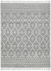 Nourison Machine Washable Series 3 SR302 Grey/Ivory Area Rug by Nicole Curtis Main Image