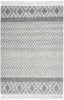Nourison Machine Washable Series 3 SR303 Grey/Ivory Area Rug by Nicole Curtis main image