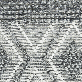 Nourison Machine Washable Series 3 SR303 Grey/Ivory Area Rug by Nicole Curtis Swatch Image