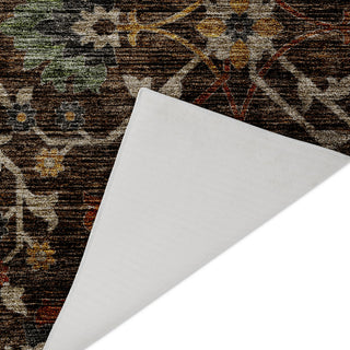 Dalyn Silk Road SR4 Chocolate Area Rug Backing Image