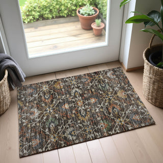 Dalyn Silk Road SR4 Chocolate Area Rug Scatter Lifestyle Image Feature