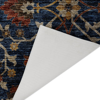 Dalyn Silk Road SR4 Navy Area Rug Backing Image