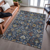 Dalyn Silk Road SR4 Navy Area Rug Lifestyle Image Feature