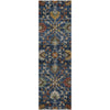 Dalyn Silk Road SR4 Navy Area Rug Runner Main Image