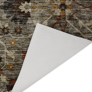 Dalyn Silk Road SR4 Pewter Area Rug Backing Image