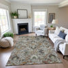 Dalyn Silk Road SR4 Pewter Area Rug Lifestyle Image Feature
