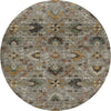Dalyn Silk Road SR4 Pewter Area Rug Round Main Image