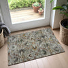 Dalyn Silk Road SR4 Pewter Area Rug Scatter Lifestyle Image Feature