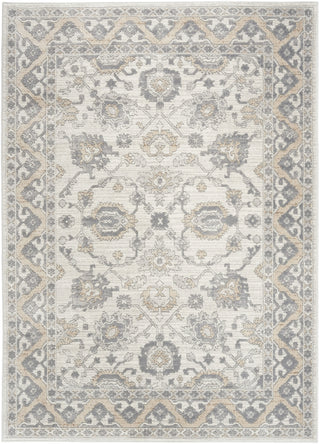 Nourison Series 4 SR401 Cream Grey Area Rug by Nicole Curtis Main Image