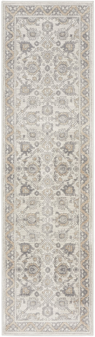 Nourison Series 4 SR401 Cream Grey Area Rug by Nicole Curtis Main Image