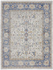 Nourison Series 4 SR402 Cream Blue Area Rug main image
