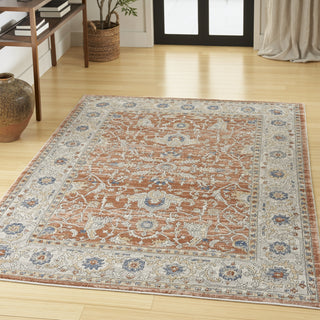 Nourison NICOLE CURTIS SER 4 SR402 GREY MULTICOLOR Corner Image