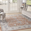Nourison NICOLE CURTIS SER 4 SR402 GREY MULTICOLOR Corner Image
