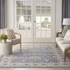 Nourison NICOLE CURTIS SER 4 SR402 LIGHT BLUE GREY Room Image Feature