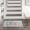 Nourison NICOLE CURTIS SER 4 SR402 LIGHT BLUE GREY Corner Image