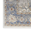 Nourison Series 4 SR402 Cream Blue Area Rug Texture Image
