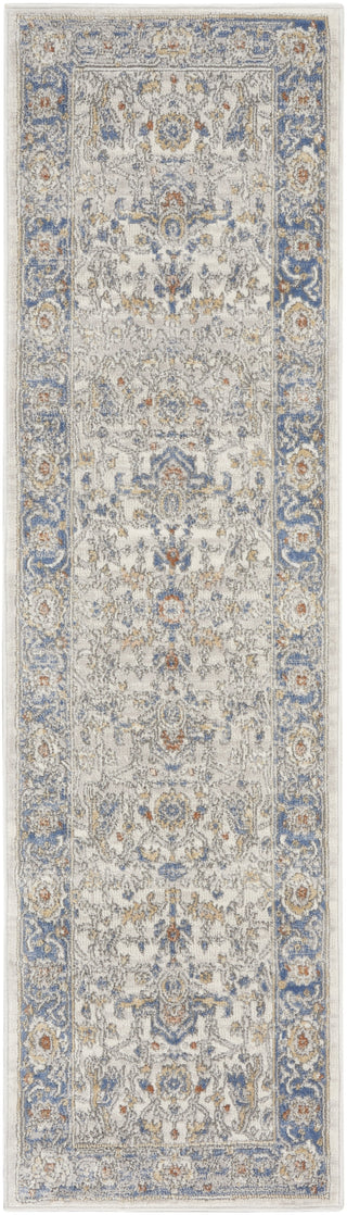Nourison Series 4 SR402 Cream Blue Area Rug Main Image