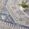 Nourison NICOLE CURTIS SER 4 SR403 GREY BLUE Corner Image