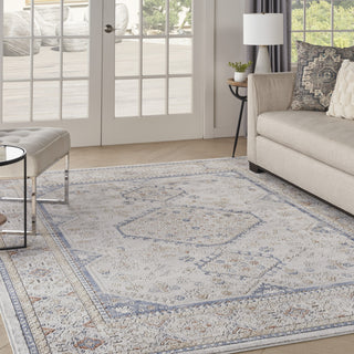 Nourison NICOLE CURTIS SER 4 SR403 GREY BLUE Corner Image