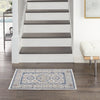 Nourison NICOLE CURTIS SER 4 SR403 GREY BLUE Corner Image