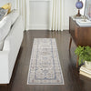 Nourison NICOLE CURTIS SER 4 SR403 GREY BLUE Corner Image