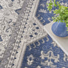 Nourison NICOLE CURTIS SER 4 SR403 GREY NAVY Corner Image