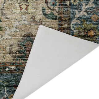Dalyn Silk Road SR5 Aqua Area Rug Backing Image