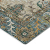 Dalyn Silk Road SR5 Aqua Area Rug Corner Image