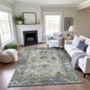 Dalyn Silk Road SR5 Aqua Area Rug Lifestyle Image Feature